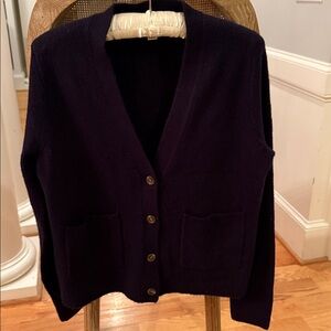 J.Crew Extra-Soft Cardigan with Pockets Like New Condition